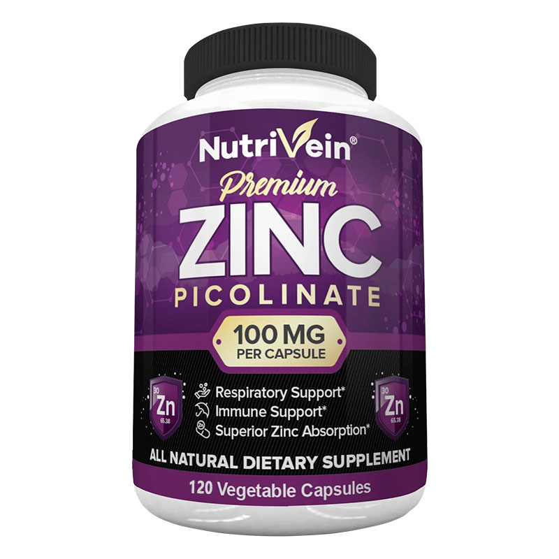 Hair Care Vitamin - Premium Zinc Picolinate 100mg - suplement