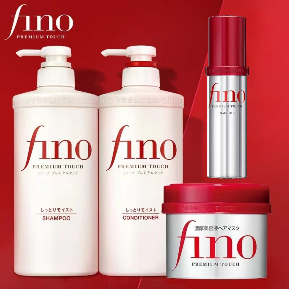 Hair Care Japanese - Zestaw do pielęgnacji włosów Fino Premium