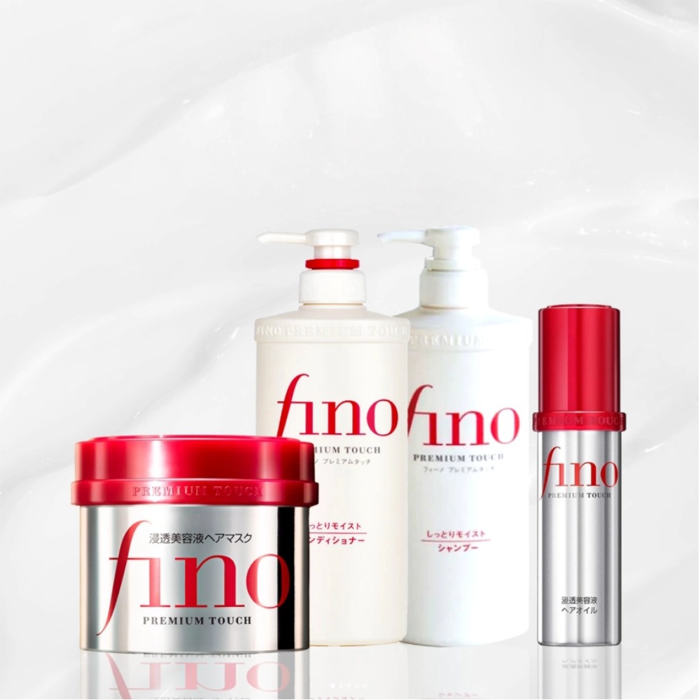 Hair Care For Dry And Frizzy Hair - Fino Hair Care Szampon Odżywka Maska