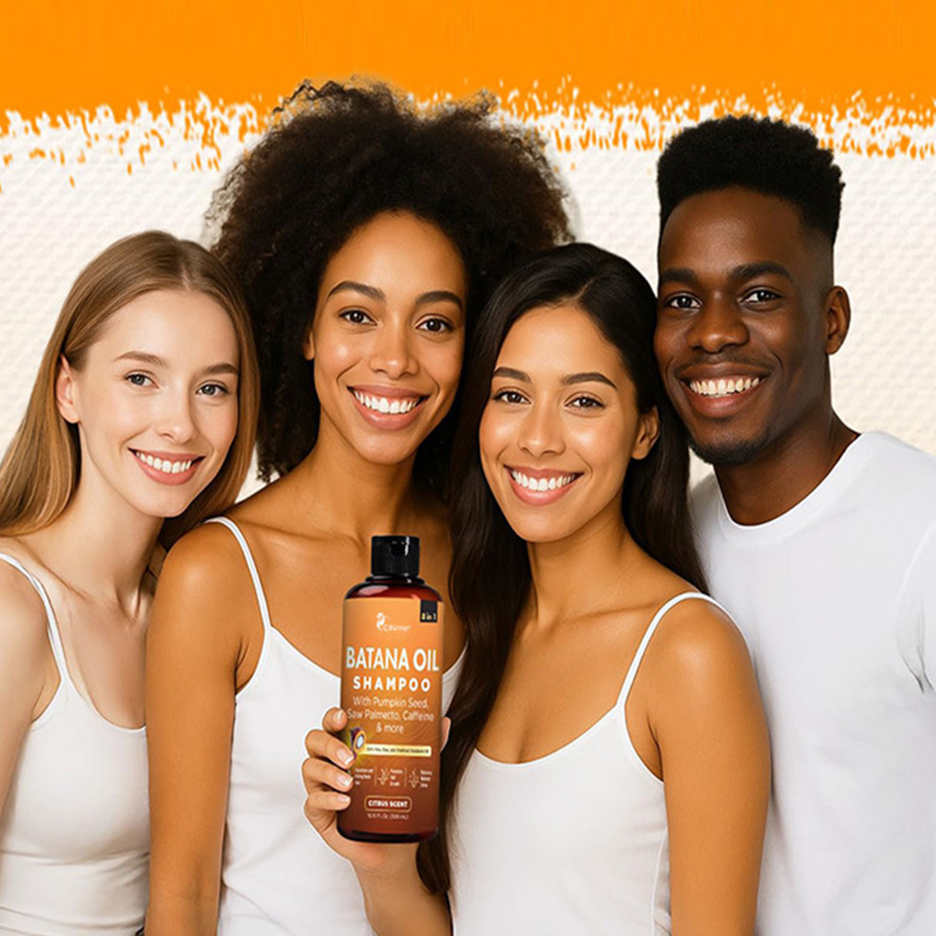 Hair Care For Dry And Frizzy Hair - 300ml Olejek Batana Szampon Batana Zmiękczający