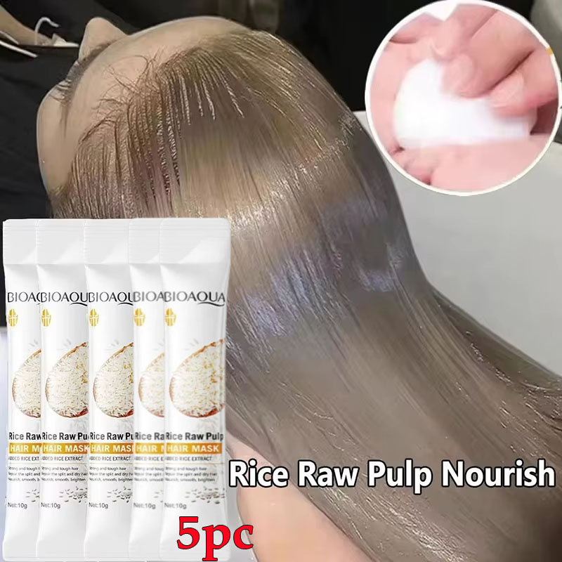 Hair Care For Dry And Frizzy Hair - Magiczna maska do włosów z keratyną