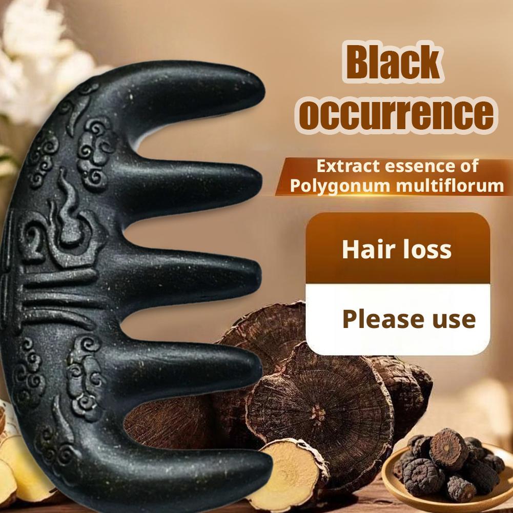 Hair Care Japanese - Nowy, naturalny, ziołowy grzebień do masażu