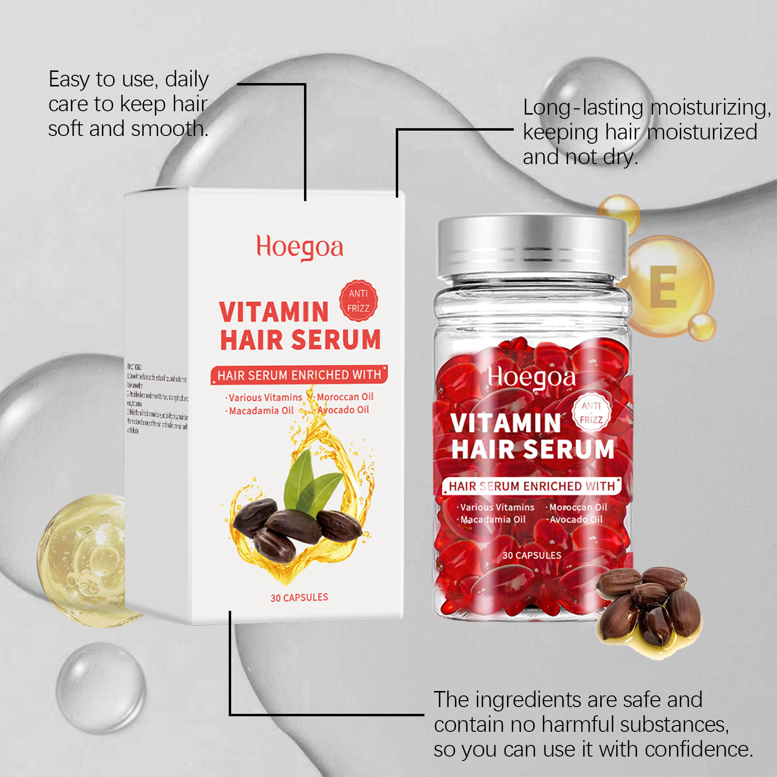 Hair Care Vitamin - Witamina Serum do pielęgnacji włosów w