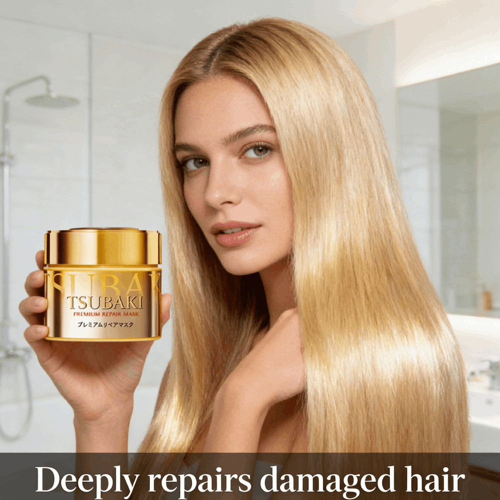 TSUBAKI 180g Salonowa Maska do – Hair Care Japanese recenzja i cena