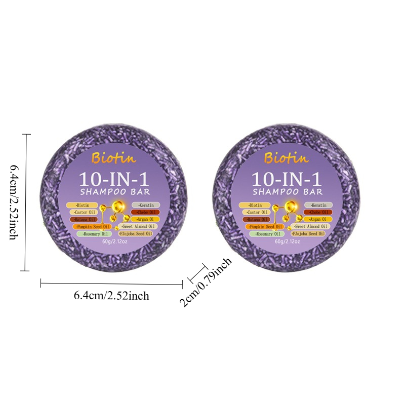 2 sztuki szamponu w kostce 10  – Hair Care Vitamin recenzja i cena