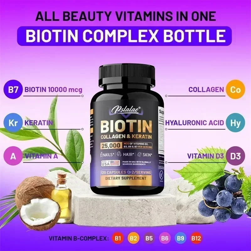 Suplement biotyny, kolagenu i  – Hair Care Vitamin recenzja i cena