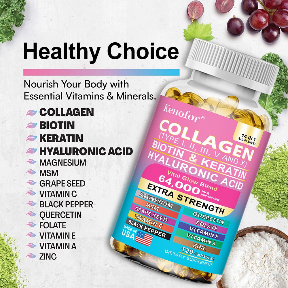 Kompleksowe kapsułki kolagenow – Hair Care Vitamin recenzja i cena