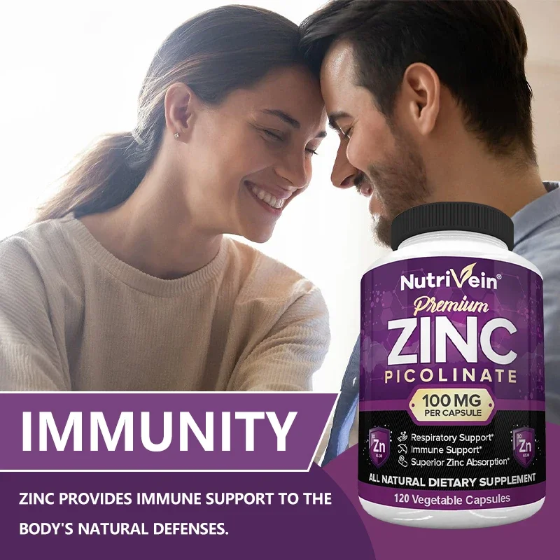 Premium Zinc Picolinate 100mg  – Hair Care Vitamin recenzja i cena