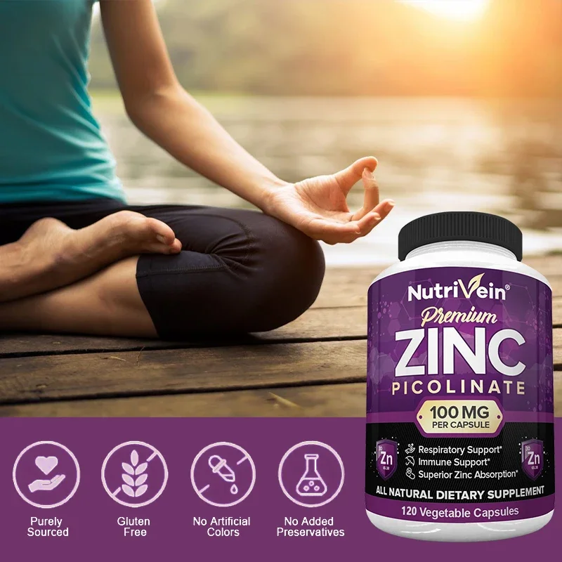 Premium Zinc Picolinate 100mg  – Hair Care Vitamin recenzja i cena