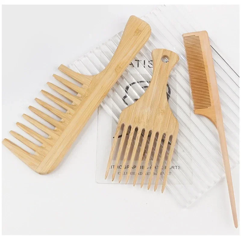 1szt Naturalny bambusowy drewn – Bamboo Hair Brush recenzja i cena