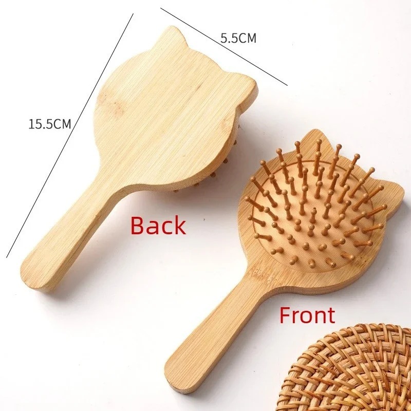 1 szt. Nowa drewniana szczotka – Bamboo Hair Brush recenzja i cena