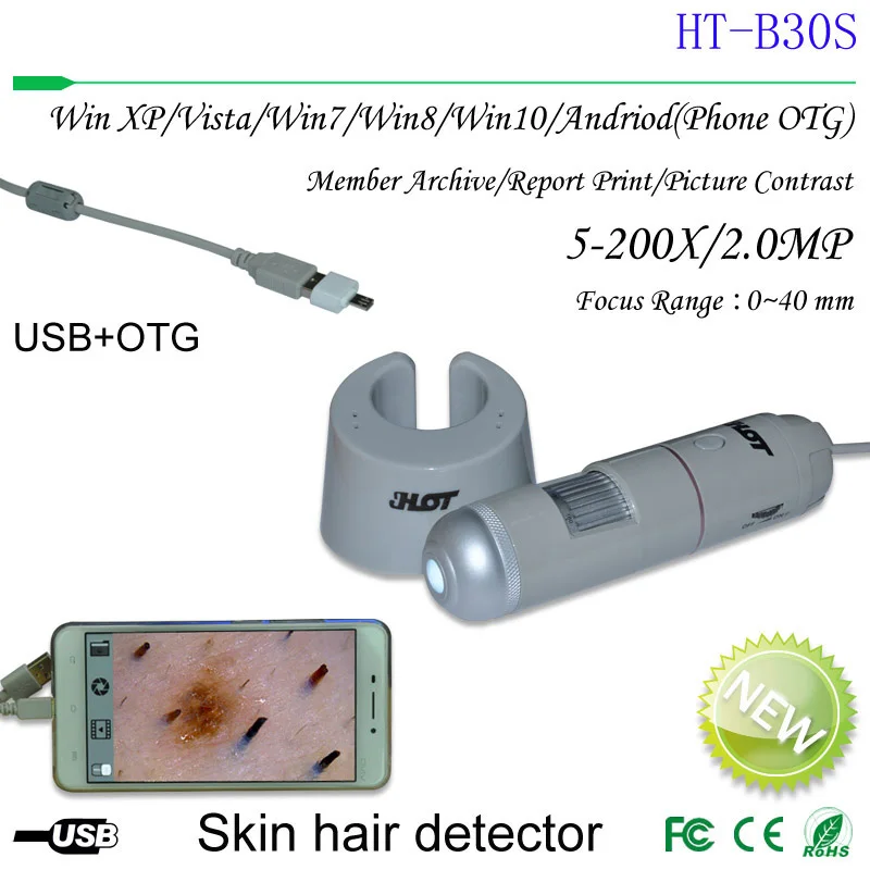 HT-B30S Mikroskop przenośny do – Hair Porosity Test recenzja i cena