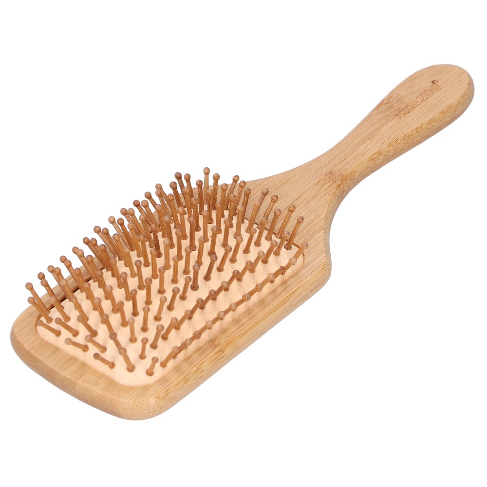 Delikatna bambusowa szczotka d – Bamboo Hair Brush recenzja i cena