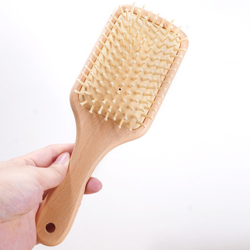 Drewniany grzebień z poduszką  – Bamboo Hair Brush recenzja i cena