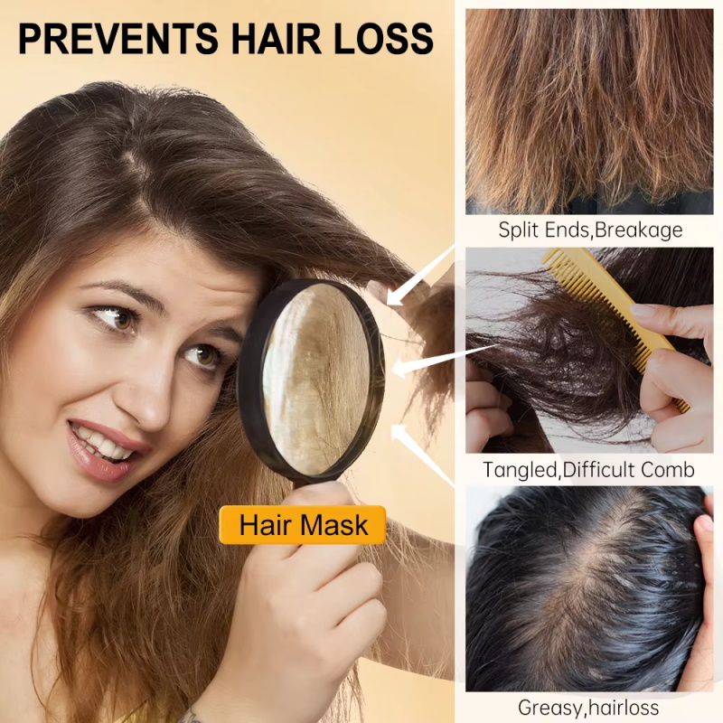 Magiczna maska do włosów z ker – Hair Care For Dry And Frizzy Hair recenzja i cena