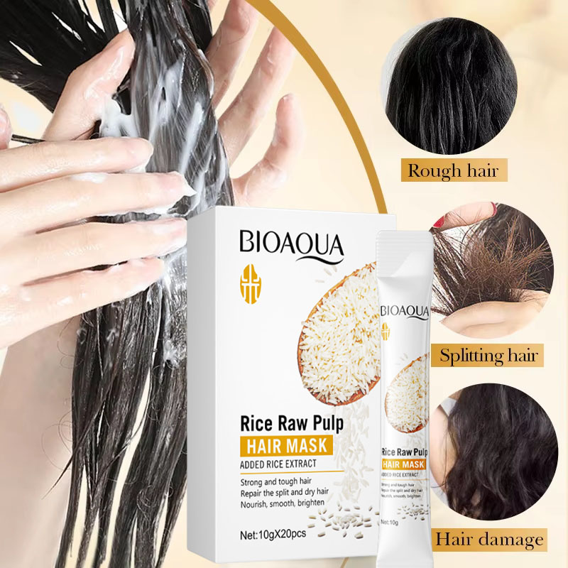 Magiczna maska do włosów z ker – Hair Care For Dry And Frizzy Hair recenzja i cena