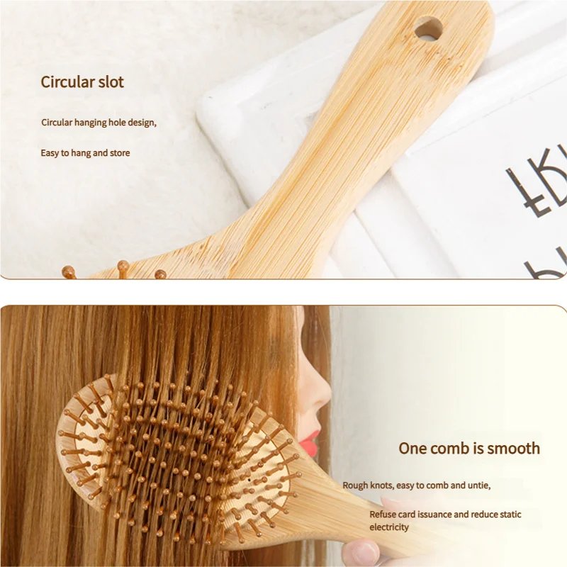 Szczotka do włosów z bambusa d – Bamboo Hair Brush recenzja i cena