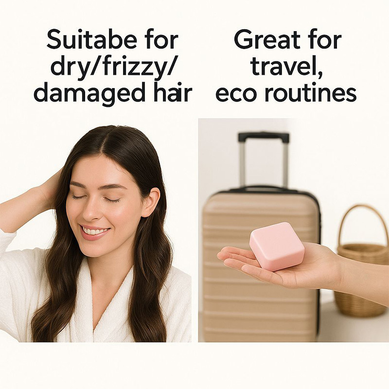 Mydło w kostce z olejem rycyno – Hair Care For Dry And Frizzy Hair recenzja i cena
