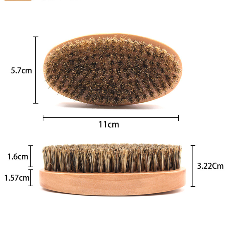 Naturalna szczotka do brody z  – Bamboo Hair Brush recenzja i cena